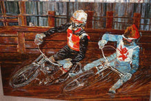 Load image into Gallery viewer, Gordon Guasco Nigel Boocock Fine Art Original Painting by Ron Burton

