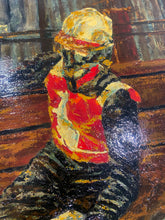 Load image into Gallery viewer, Gordon Guasco Nigel Boocock Fine Art Original Painting by Ron Burton
